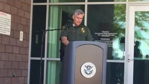 Border Patrol chief briefs press on April 19 shooting